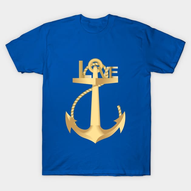 anchor T-Shirt by DUC931